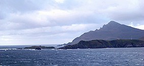 Kap Hoorn: letzte Auslufer der Insel = KAP HORN; kein Land mehr vor der Antarktis ...