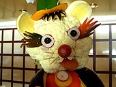 Gemüsebär auf dem Buffet