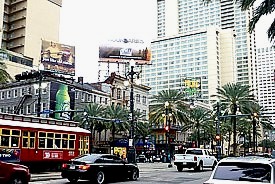 Canal Street - Begrenzung des French Quater